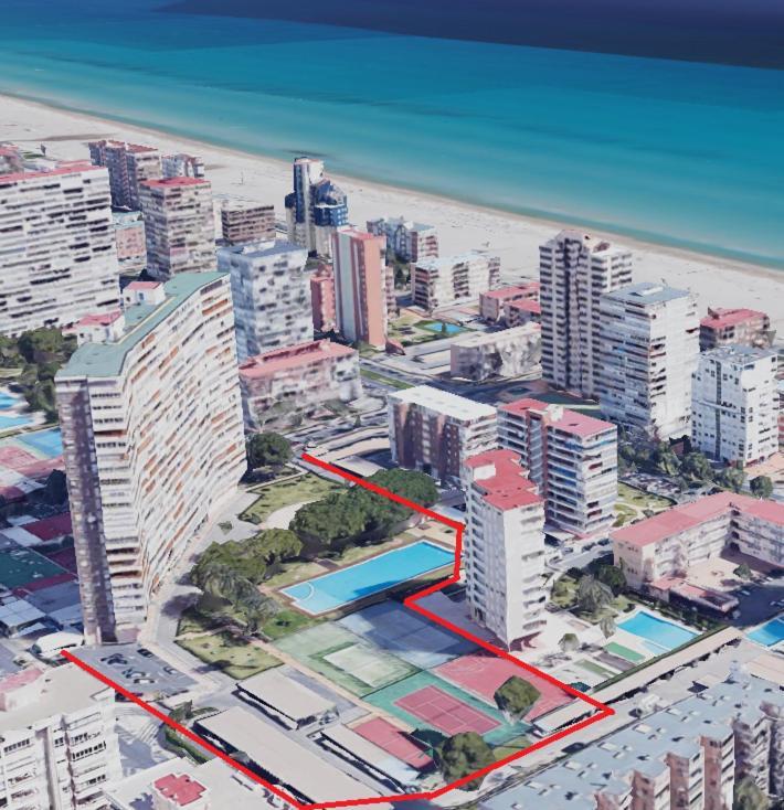1 Min A Pie Playa San Juan - Increibles Vistas Al Mar - 4 Habs - Gran Terraza - Urbanizacion Con Piscina Padel Y Tenis لقنت المظهر الخارجي الصورة